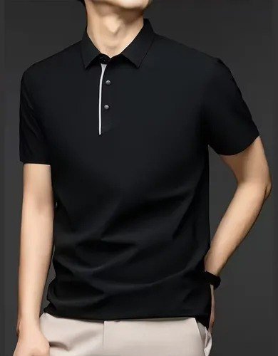 Camisa Polo Masculina Tecido Tech Confortavel Casual