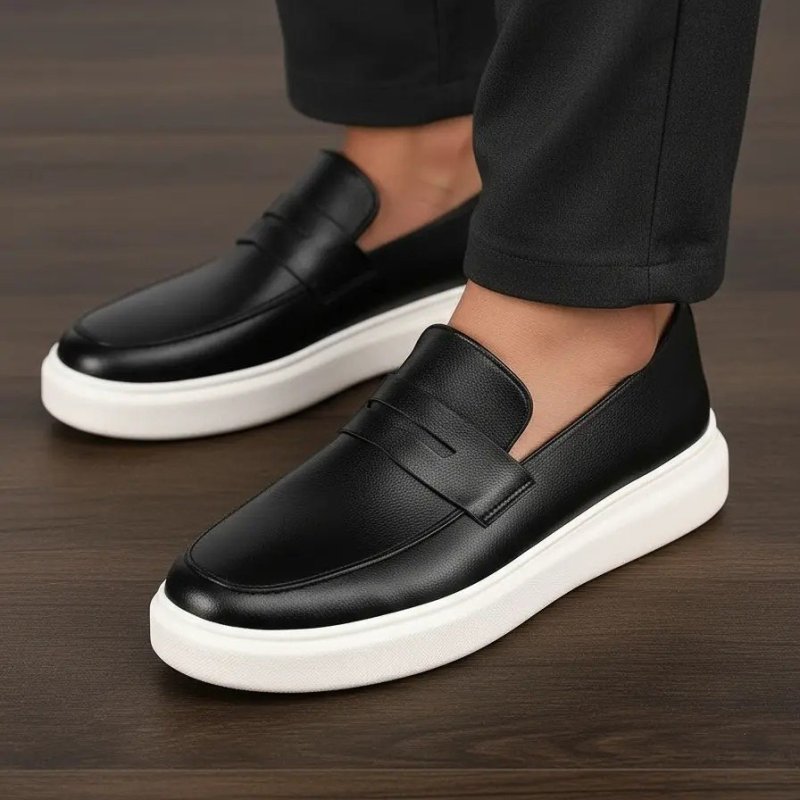 Sapato Loafer Masculino Mocassim Couro Casual Comfort Luxo (37 ao 46)
