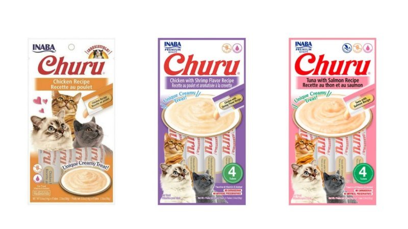 Churu Petisco Para Gato 4 Tubos de 14g