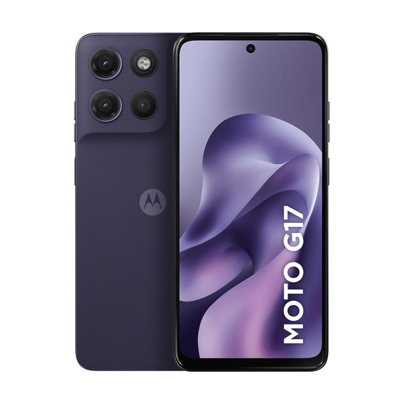 Smartphone Motorola Moto G17 4G - 128GB 12GB (4GB RAM + 8GB RAM Boost) camera 50MP