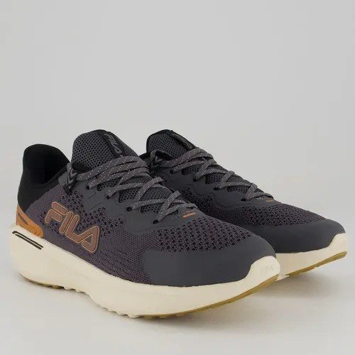 Tênis Fila Duality 2 Feminino Cinza E Preto