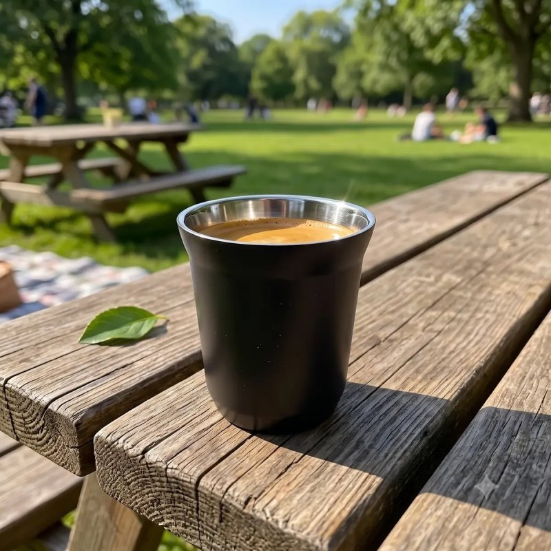 Copo Térmico para Café Compatível Nespresso Luxo 80ml
