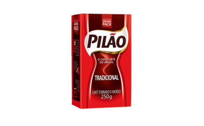 Café Pilão Torrado e Moído Tradicional 250g + Frete Grátis