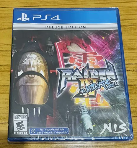 Raiden IV x Mikado Remix Deluxe Edition PS4 + Frete Grátis