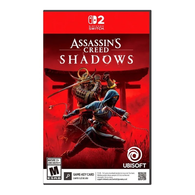 Jogo Assassin's Creed Shadows, para Nintendo Switch