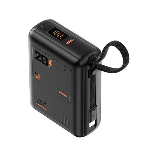 Basike Carregador Portátil 65W, Power Bank 20000mAh Power Delivery(Preto)