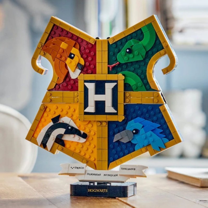 Harry Potter Emblema da Casa de Hogwarts #76462 (545 Peças) LEGO + Frete Grátis