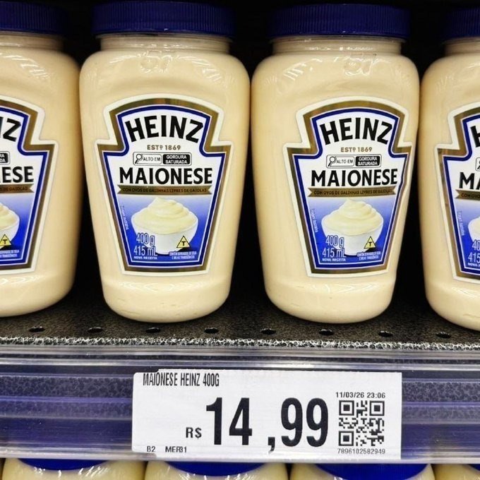 Heinz Maionese Tradicional 400g + Frete Grátis