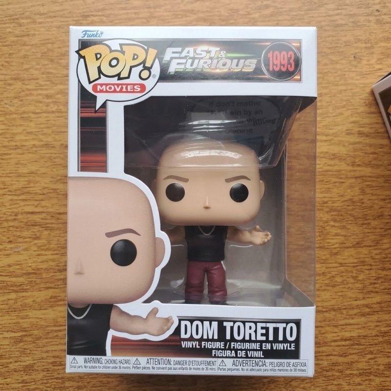 Funko Pop Dom Toretto - Velozes E Furiosos + Frete Grátis