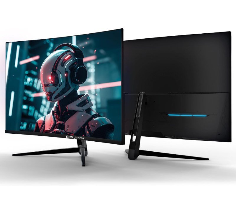 Monitor Gamer BRX XTREME 32" Curvo, Tela VA - FULL HD 1920x1080, Preto