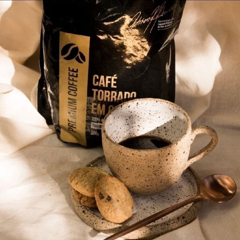Café Grãos Torra Média Gourmet Café Italle 1kg