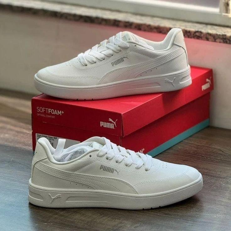 Tênis Puma Court Classic Clean Bdp (37 ao 44)
