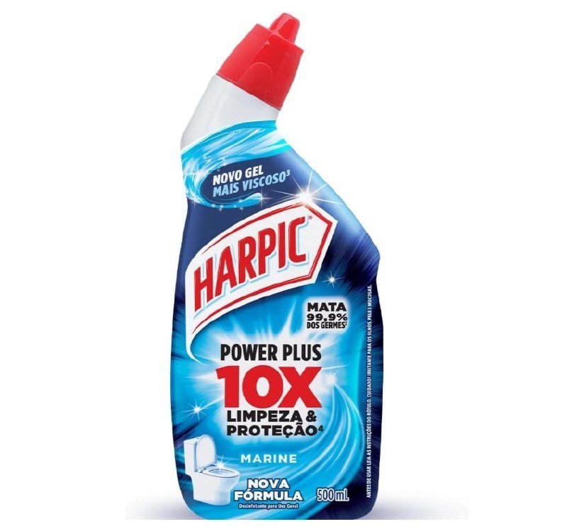 Harpic Desinfetante Líquido Marine 500ML (mín. 2 un.)