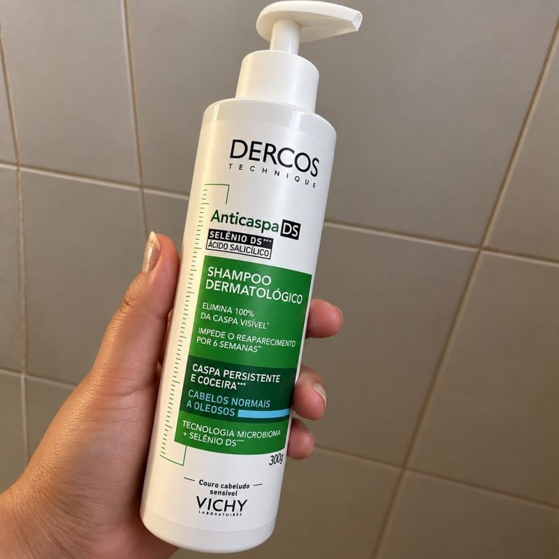 Vichy, Dercos Shampoo Anticaspa para Cabelos Normais a Oleosos 300g