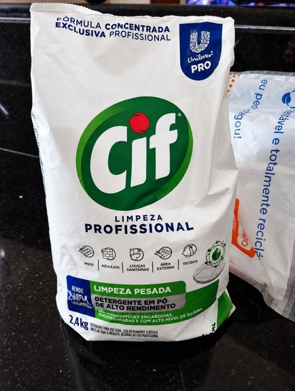 Limpador em Pó Limpeza Profissional 2,4kg Cif