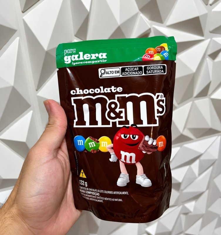 Chocolate M&M'S Ao Leite 132g