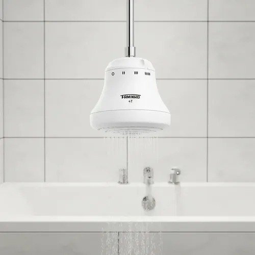 Ducha Chuveiro Elétrico Faminho 4 Temperaturas Sem Cano 6800w Fame