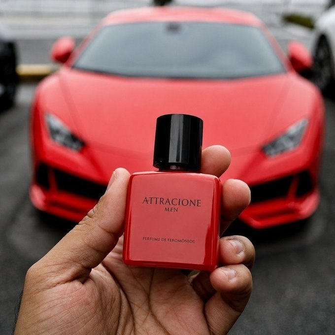 Perfume Attracione Men com Feromônios Ativados 25ml + Frete Grátis