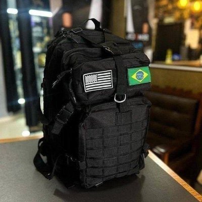 Mochila Tática Impermeável Militar Reforçada Grande 50L