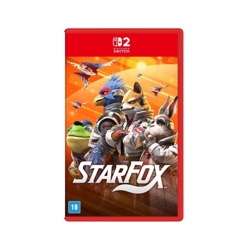 Star Fox Switch 2 BR Midia Fisica