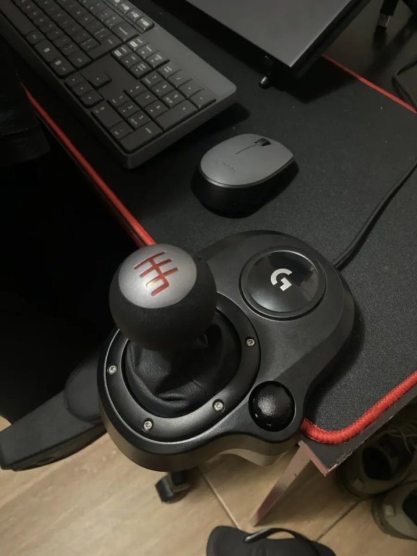 Câmbio Driving Force Shifter Preto Logitech G com Frete Grátis