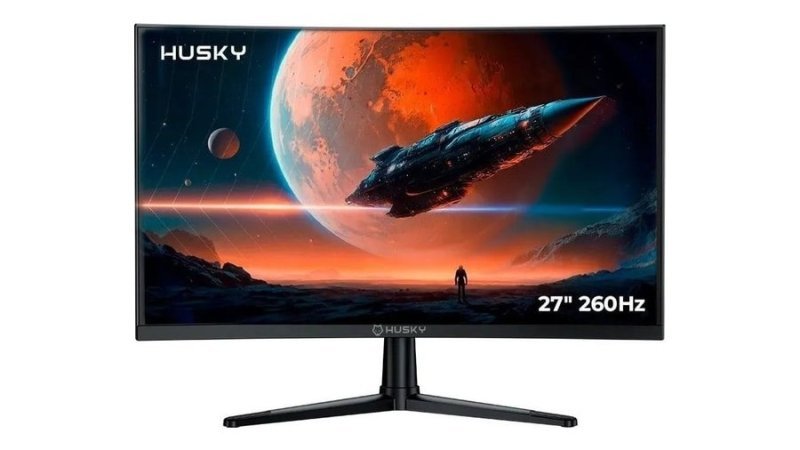 Monitor Gamer Curvo Husky Boreal 27 Fhd 260hz 1ms Va