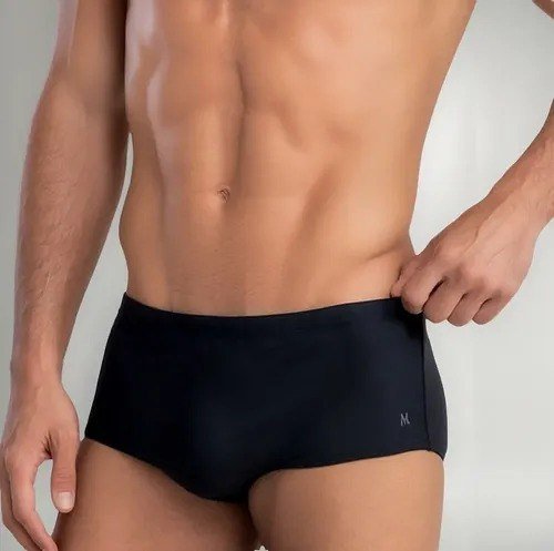 Sunga Mash Slip Lisa Masculina Adulto Praia Proteção UV