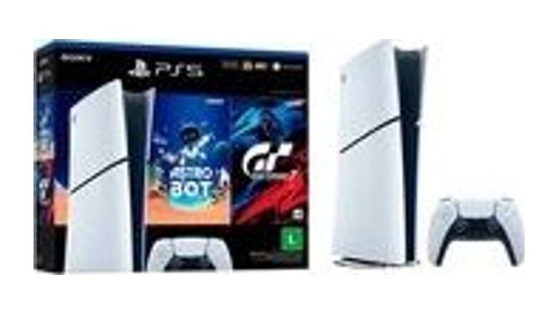Console Sony PlayStation 5, Edição Digital, Ssd 825Gb, Controle Sem Fio DualSense + 2 Jogos Digitais