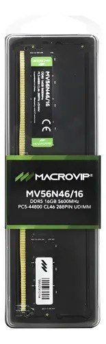 Memória DDR5 16GB 5600MHz Macrovip para Desktop
