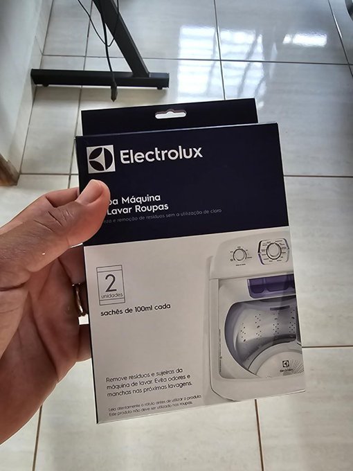 Kit 2 Un. Limpa Máquina de Lavar Roupas Electrolux 100ml