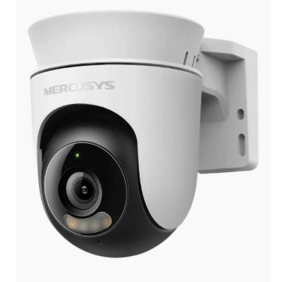 Câmera de Segurança MC510 Wi-Fi 2K Externa Pan/Tilt 360° Branca IP65 Mercusys
