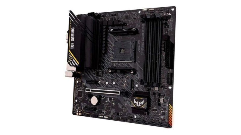 Placa-Mãe ASUS TUF GAMING A520M-PLUS II, AMD AM4, mATX, DDR4, Preto 90MB17G0-M0EAY0