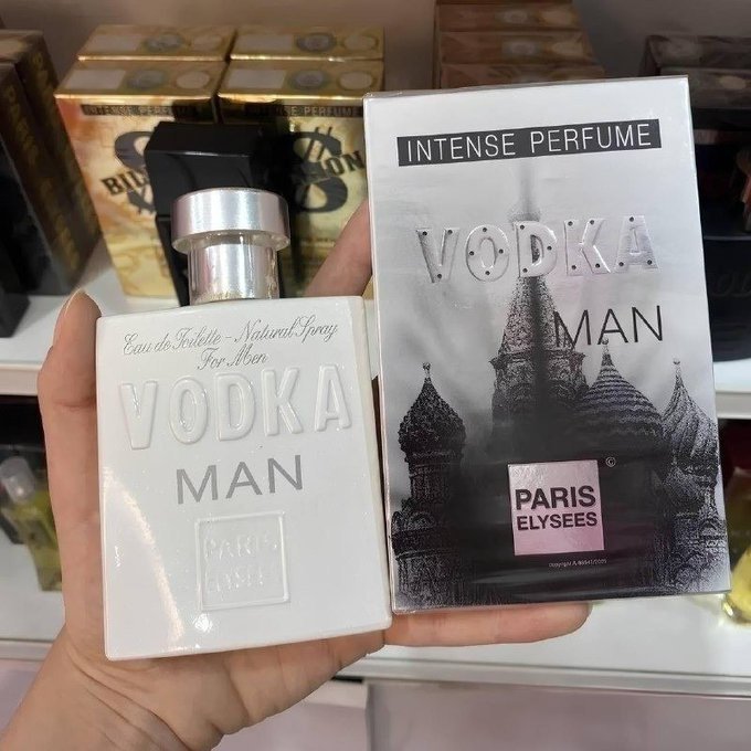 Perfume Paris Elysees Vodka Man EDT 100ml + Frete Grátis