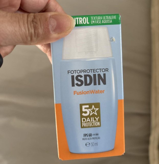 ISDIN Protetor Solar Facial Fusion Water FPS60 50ml + Frete Grátis