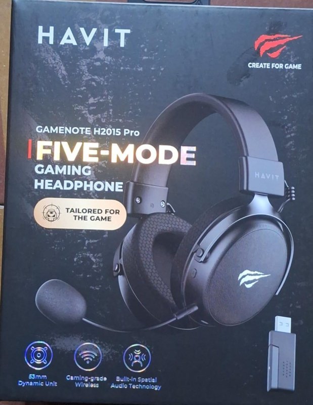 Headset Sem Fio Havit H2015 Pro - 5 Modos de Conexão