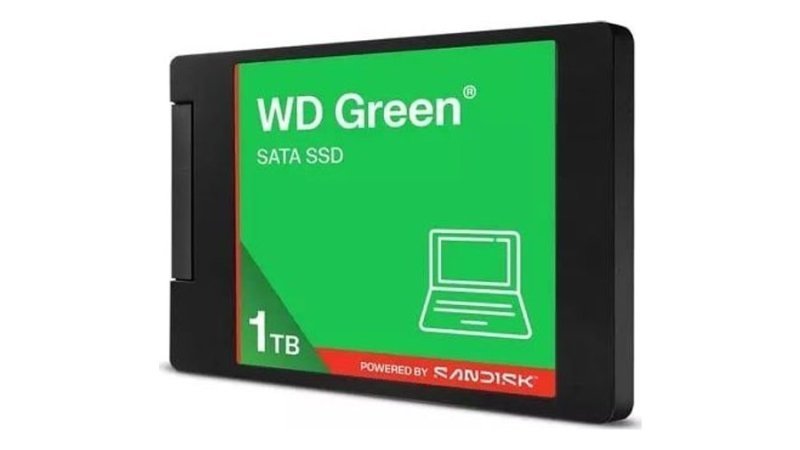 Ssd Wd Green 2.5'' 1Tb Sata Iii 545 Mb/S Wds100t5g0a