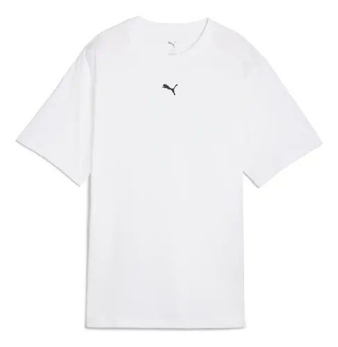 Camiseta Feminina Ess Relaxed Tee Puma Puma White Lobo P Lisa
