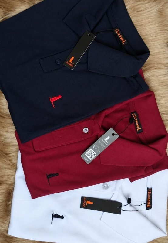 Kit 3 Camisas Gola Polo, Original