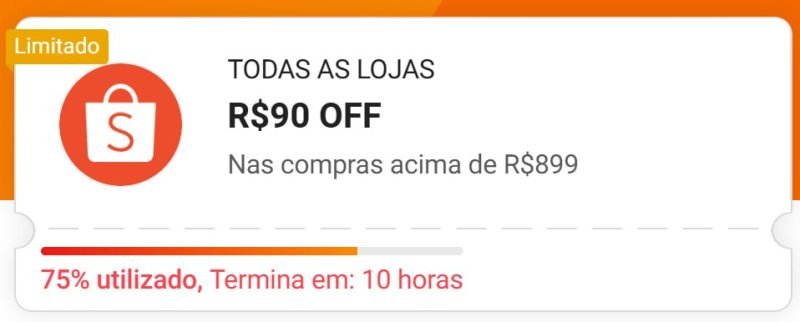Cupons Shopee Esgotando
