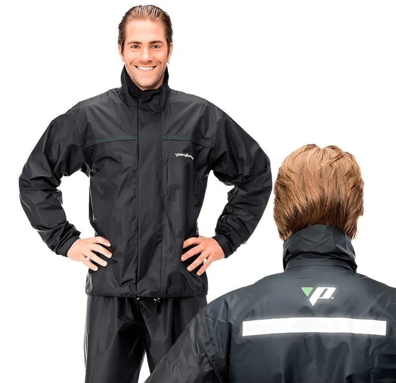 Capa Chuva Roupa Conjunto Motoqueiro Impermeável Pantaneiro