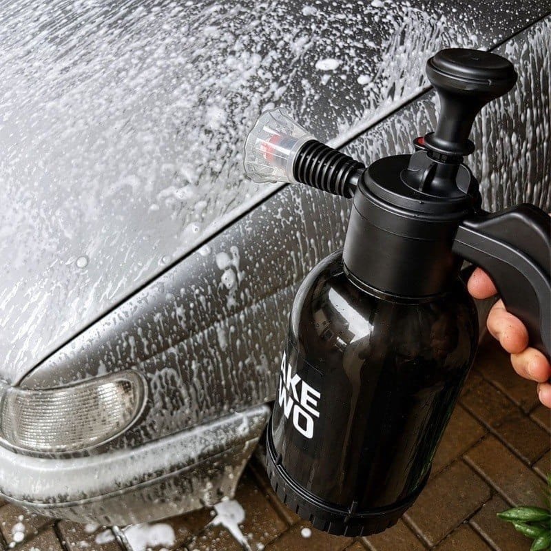Pulverizador Manual Snow Foam Com 3 Bicos para Espuma