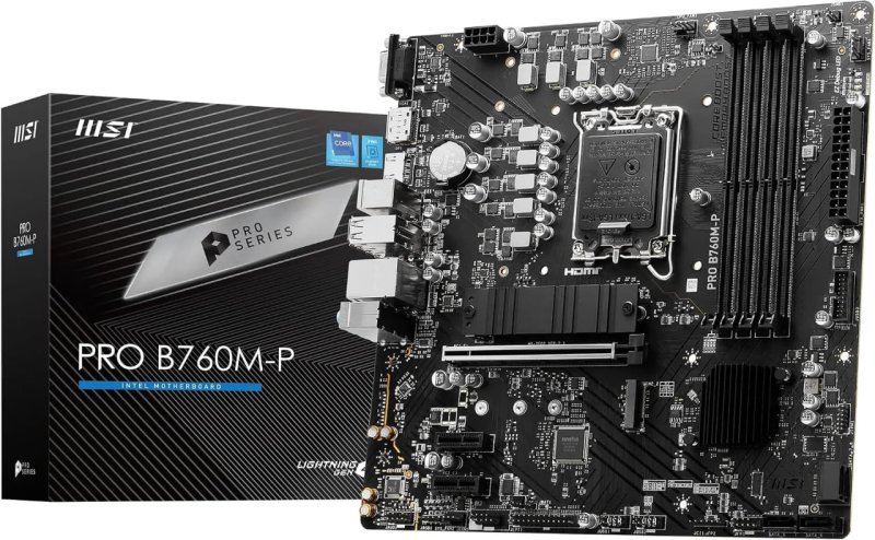 Placa Mãe MSI PRO B760M-P