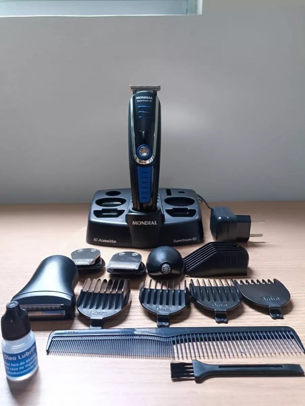 Aparador De Pelos - Super Groom 10 - Mondial - Bivolt 127/220v