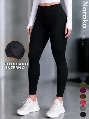 Calça Legging Flanelada Grossa Zero Transparência Inverno