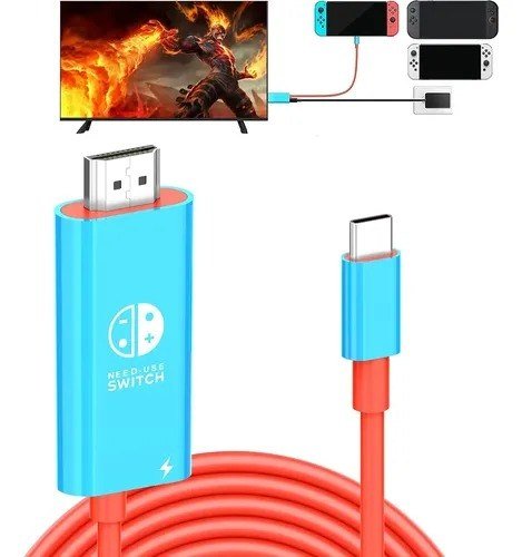 Cabo Adaptador Tipo C Hdmi 2m Tv Pc Nintendo Switch