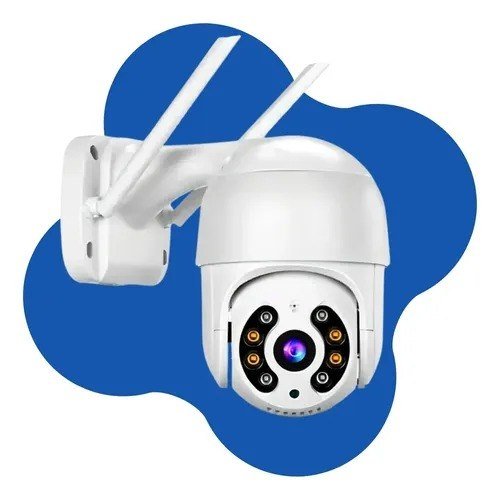 Câmera Ip Externa 100% Prova Dágua Wifi Yousee Full Hd 1080p Branco