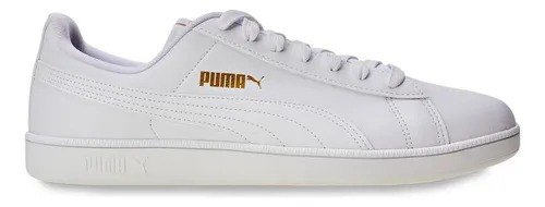 Tênis Casual Masculino E Feminino Up Puma Branco/dourado Geométrico 38 Br