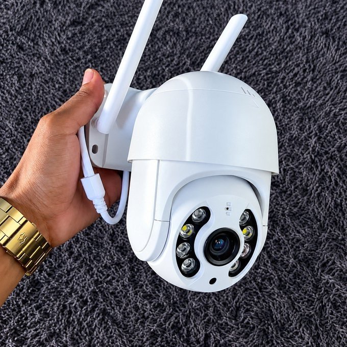 Câmera de Segurança FHD Wifi 360 Prova D'Água