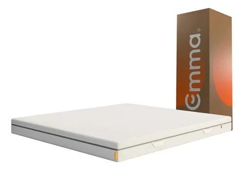 Colchão Casal Emma Duo Comfort 138x188cm, Dupla Face, à Vácuo, Suporte Ideal para o Corpo, Alta Durabilidade, Capa Lavável