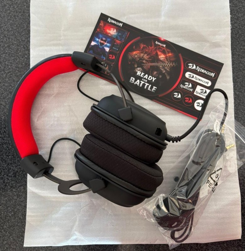 Headset Redragon Zeus Lite P3 H510-LT
